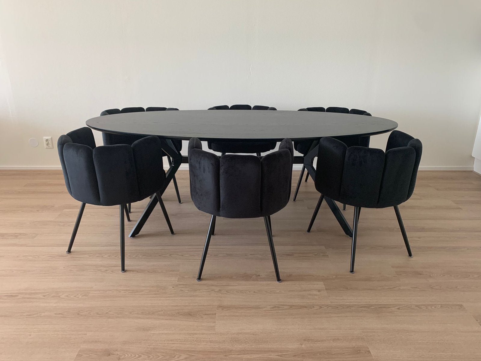 WOOOD eettafel Bruno 220x100, Ophalen, 50 tot 100 cm, Zo goed als nieuw, Vijf personen of meer