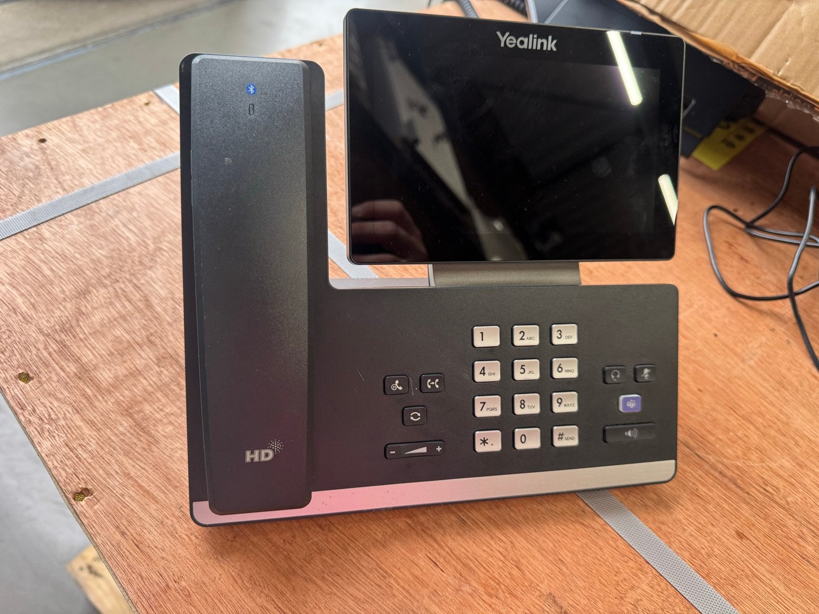 2x Yealink Smart Business Phone MP58 - Zo goed als nieuw, Telecommunicatie, Ophalen of Verzenden, Zo goed als nieuw