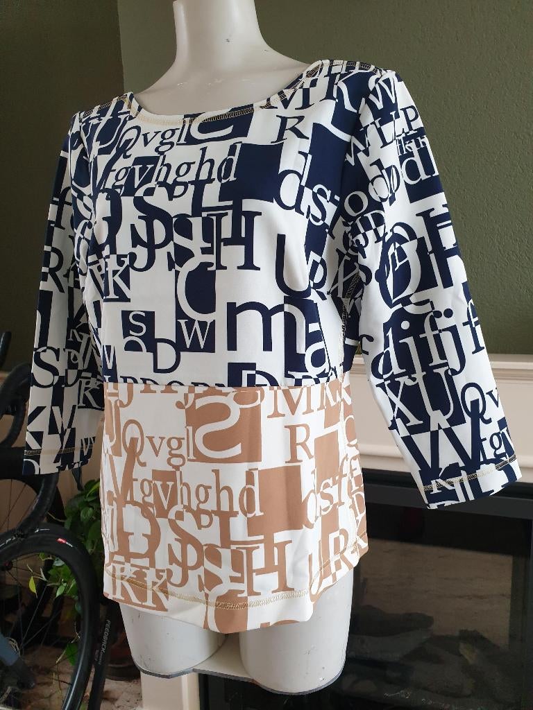 Expresso nieuwe letter top shirt topje 42 L, Maat 42/44 (L), Nieuw, Ophalen of Verzenden, Lange mouw