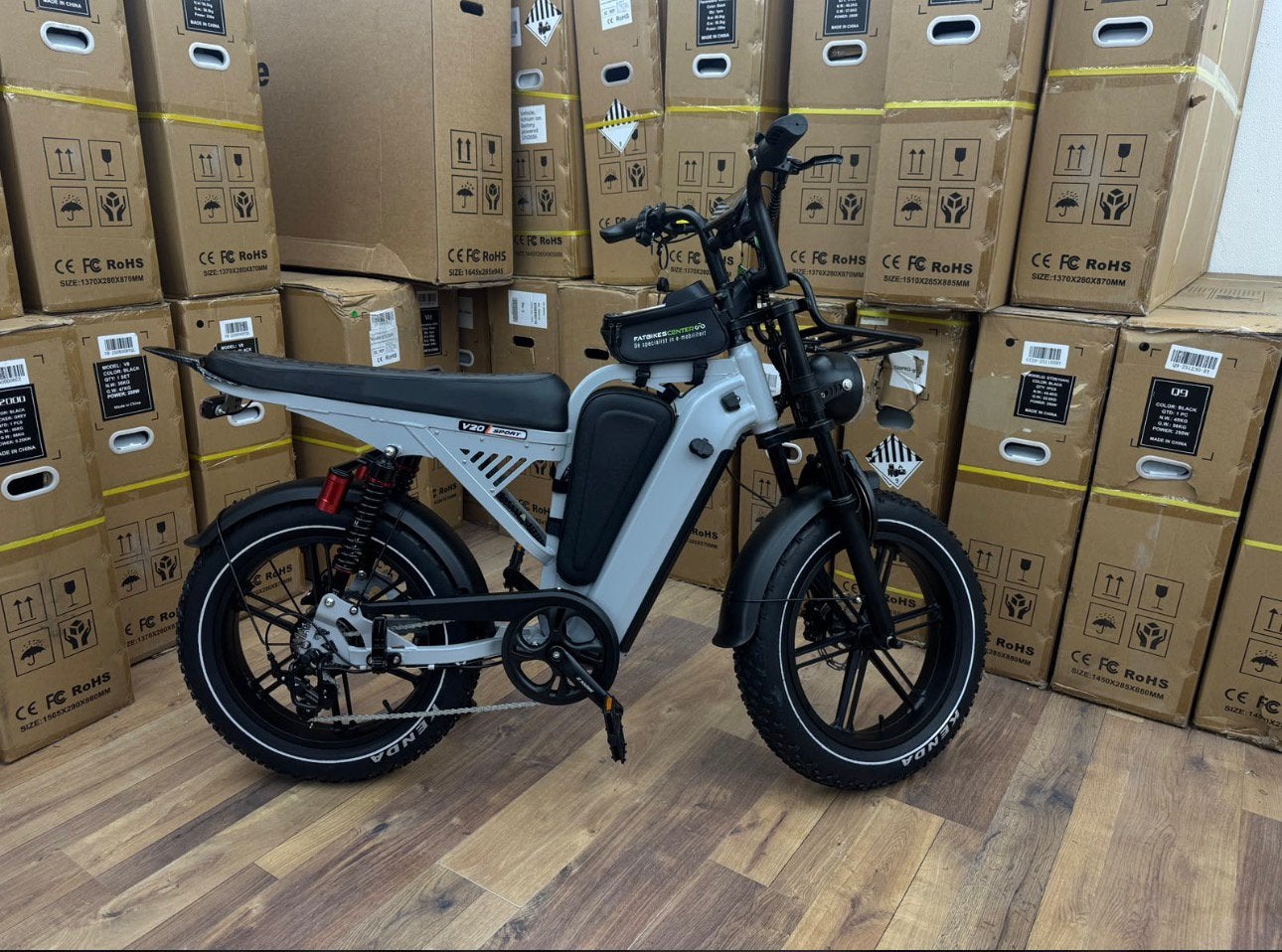 Fatbike QMWHEEL V20 PRO SPORT Nieuw €899,-, 59 cm of meer, Ophalen, Nieuw, Overige merken