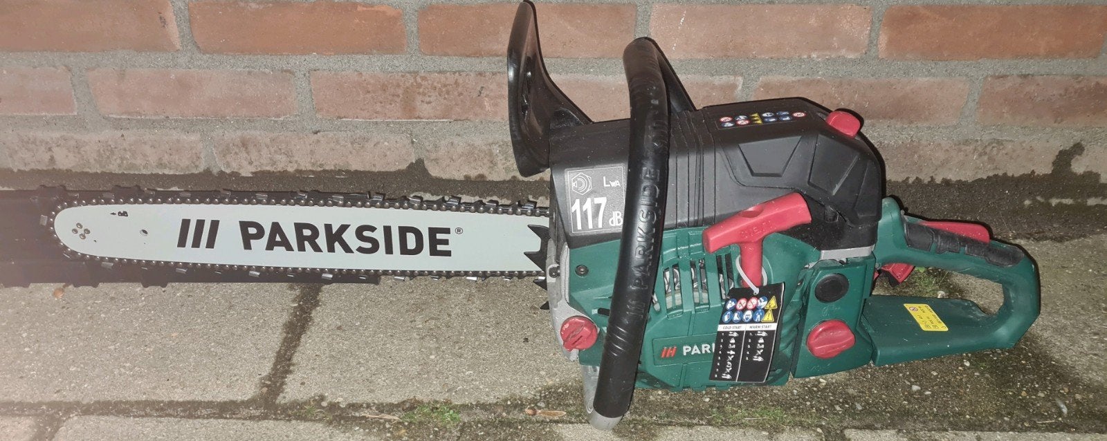 Nieuwe Parkside Benzine Kettingzaag PBKS 53 A2, 70 mm of meer, Kettingzaag, Nieuw, Ophalen of Verzenden