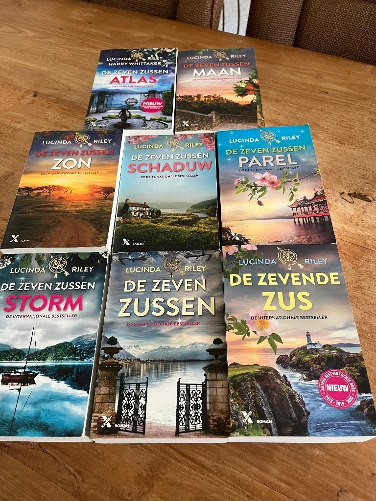 De zeven zusters, Boeken, Ophalen of Verzenden, Gelezen, Lucinda Riley