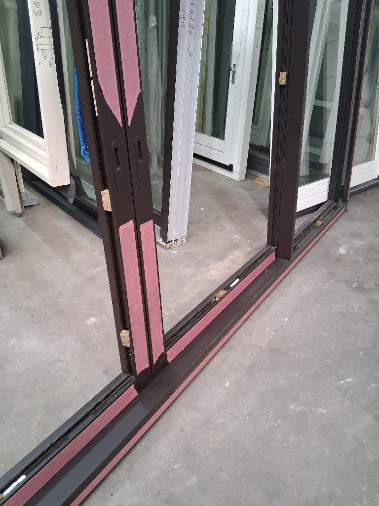 Nieuw XL Aluminium Schuifpui bezorgen factuur mogelijk, 225 cm of meer, Aluminium, Ophalen of Verzenden, Zo goed als nieuw