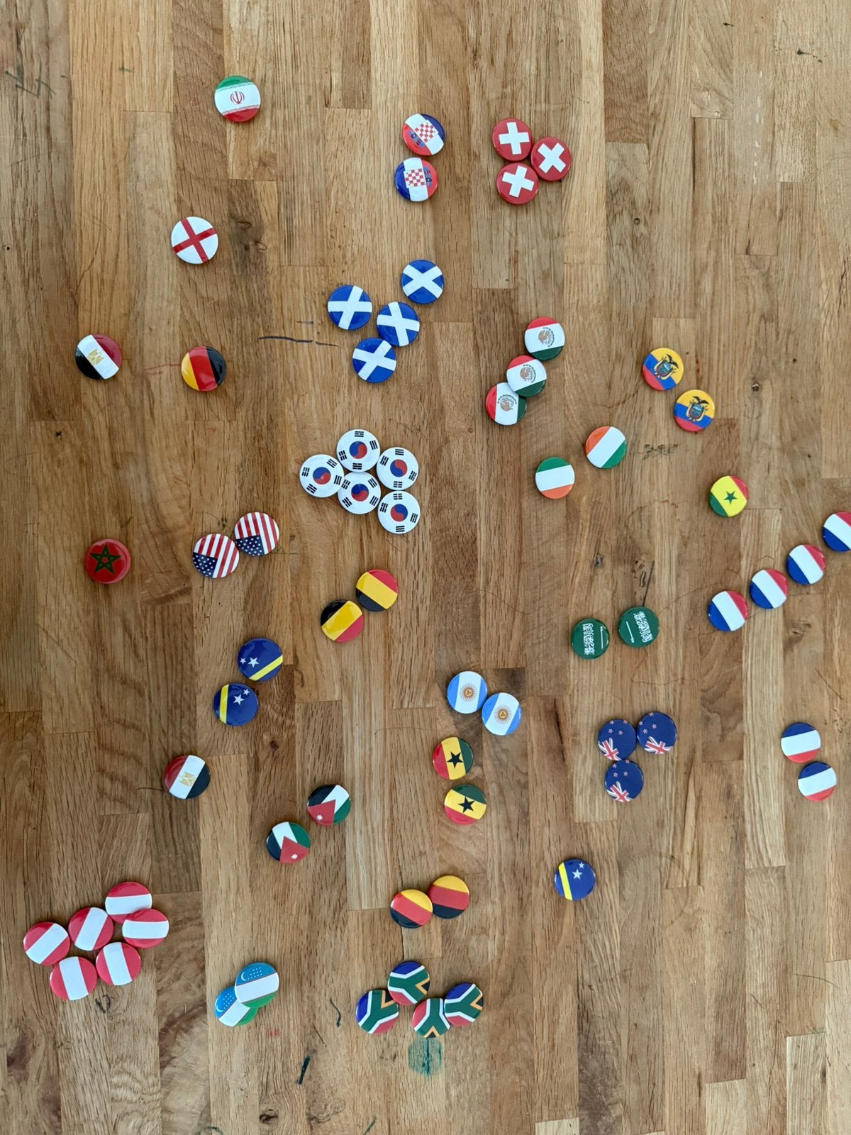 Deka WK Buttons, Verzamelen, Dekamarkt, Ophalen of Verzenden