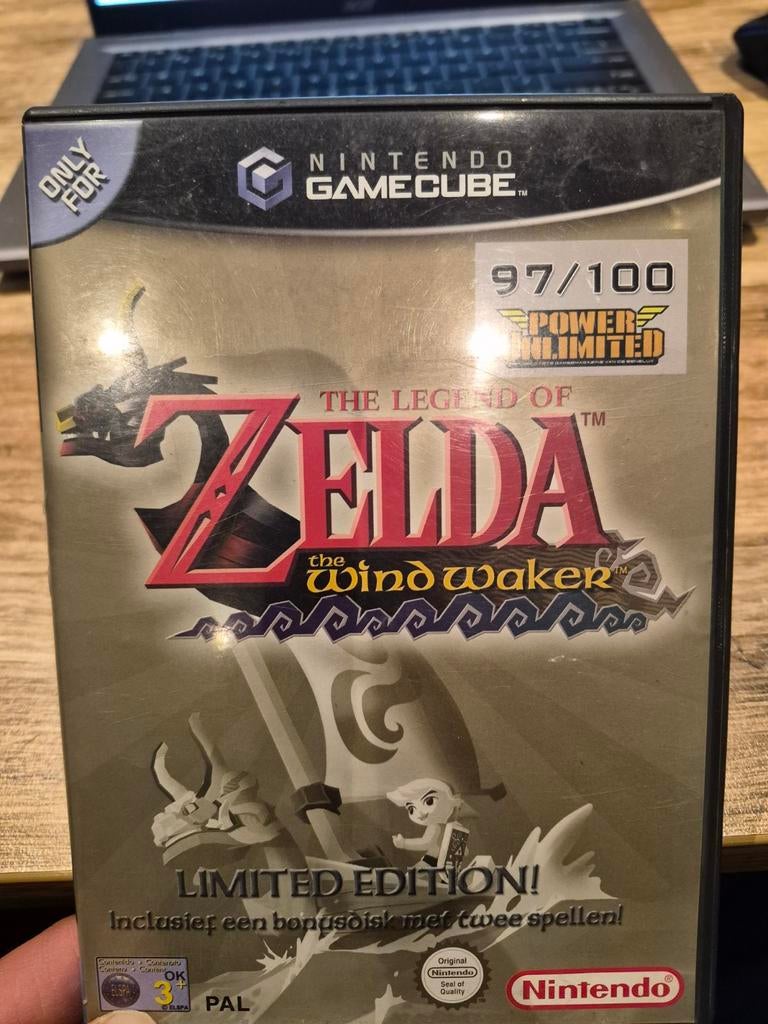 Zelda Wind Waker + Ocarina of Time Gamecube Limited Ed., Avontuur en Actie, Gebruikt, 1 speler, Ophalen of Verzenden