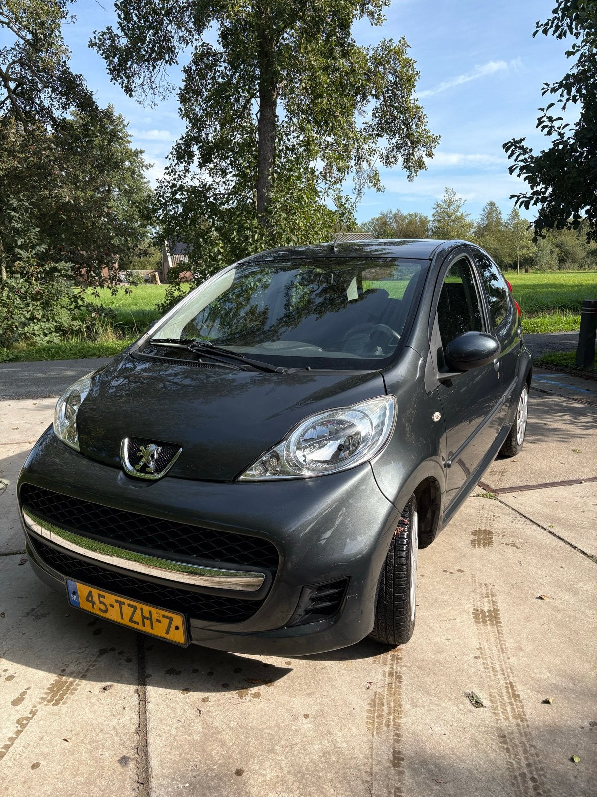 Peugeot 107 1.0 12V 5DR 2011 Grijs, Voorwielaandrijving, 4 stoelen, 68 pk, Handgeschakeld