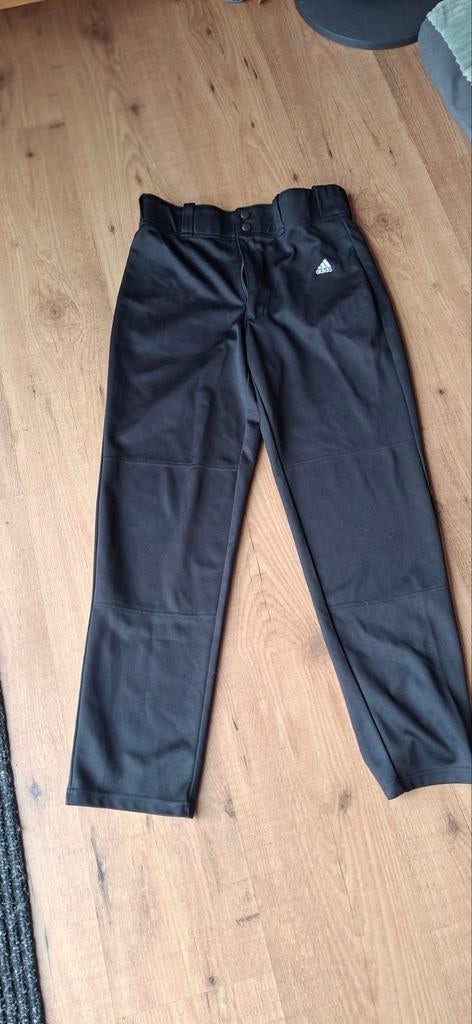 Adidas honkbalbroek zwart, maat USA XL (kinderen), Sport en Fitness, Honkbal en Softbal, Gebruikt, Kleding, Honkbal, Ophalen of Verzenden
