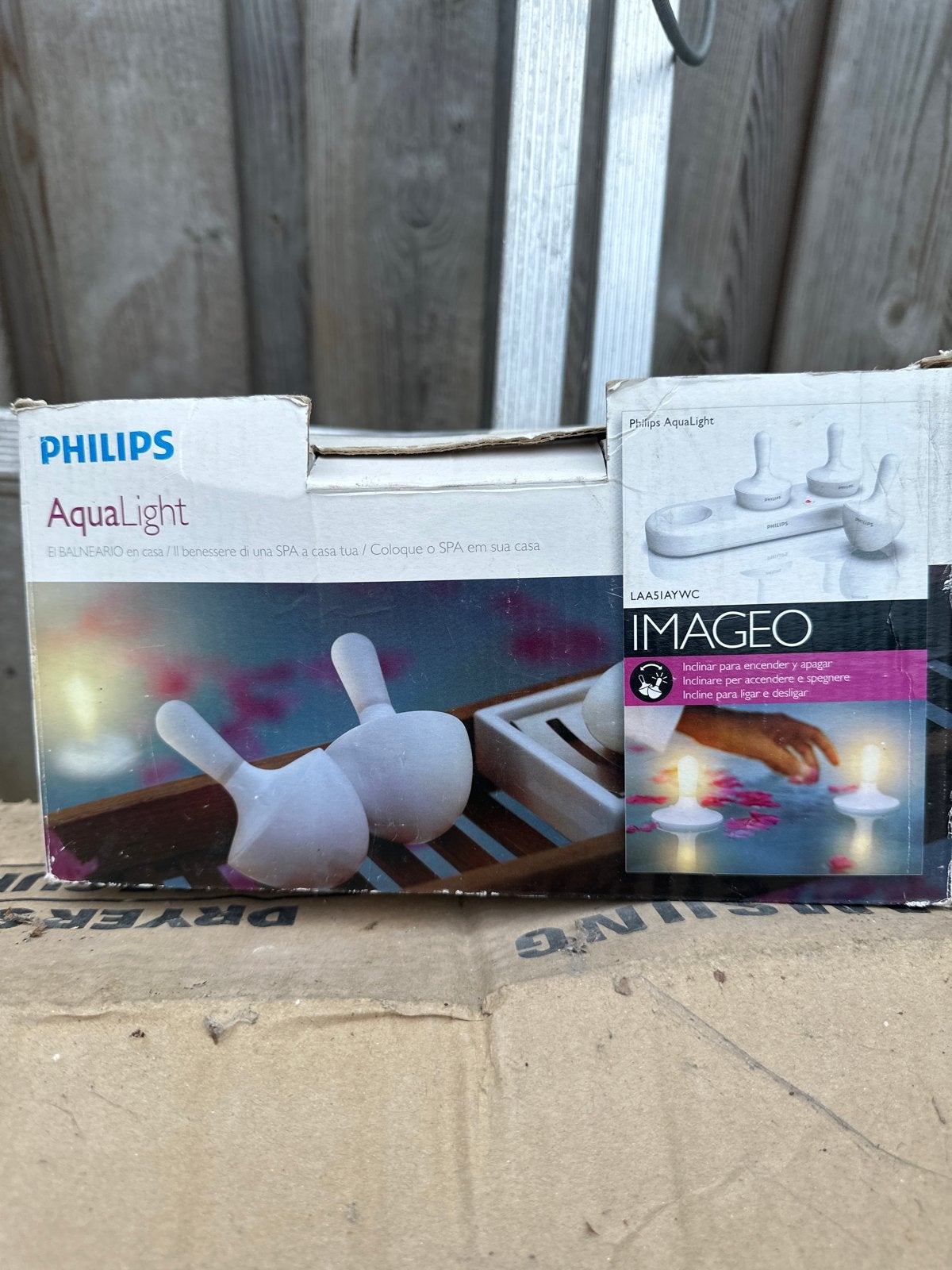 Philips AquaLight Imageo - Sfeervolle Badkamerverlichting, Ophalen of Verzenden, Gebruikt