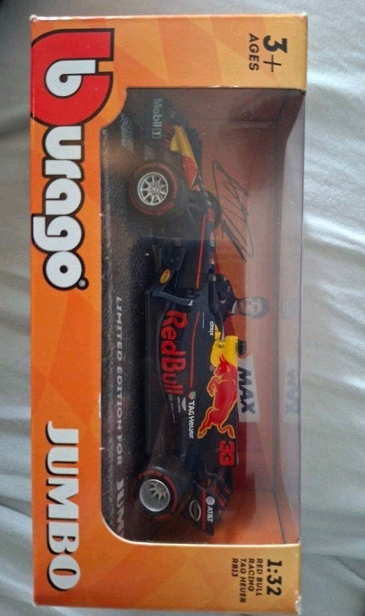 F1 Auto Max Verstappen Jumbo Limited Edition 2017, Ophalen, Gebruikt, Auto