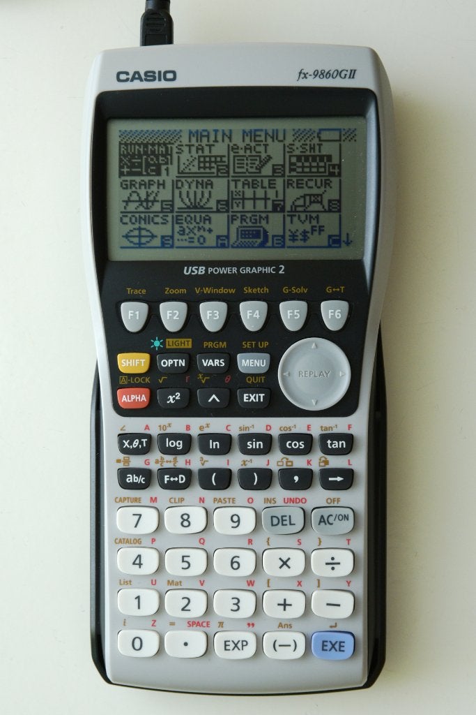 Casio fx-9860GII grafische rekenmachine, Ophalen, Grafische rekenmachine, Gebruikt