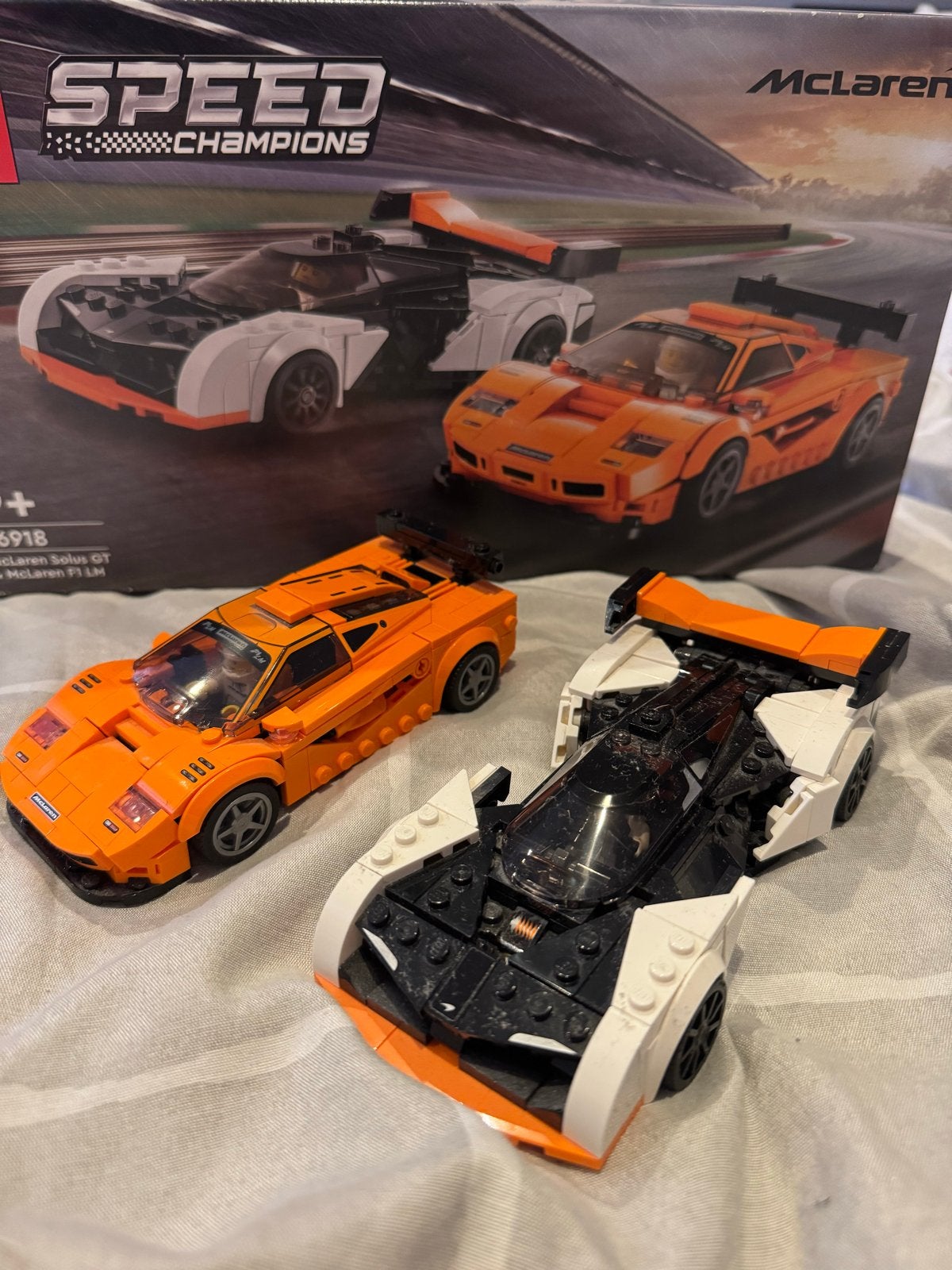 LEGO Speed Champions McLaren Solus GT & McLaren F1 LM, Ophalen, Gebruikt, Overige merken