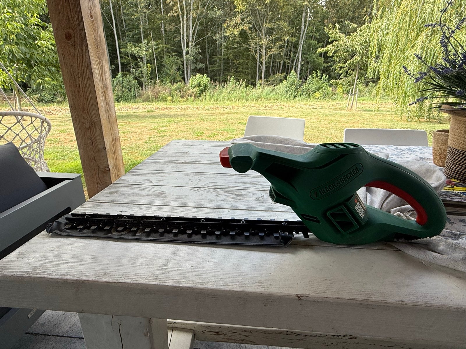 Black & Decker GT100 Heggenschaar 400W - 42cm blad, Ophalen, Gebruikt, Elektrisch