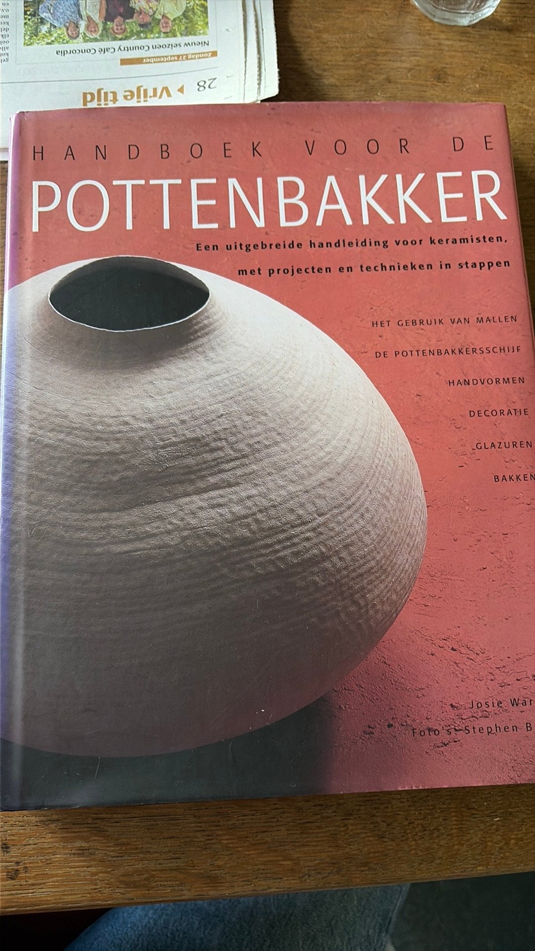 Handboek voor de pottenbakker, Hobby en Vrije tijd, Ophalen of Verzenden, Gebruikt