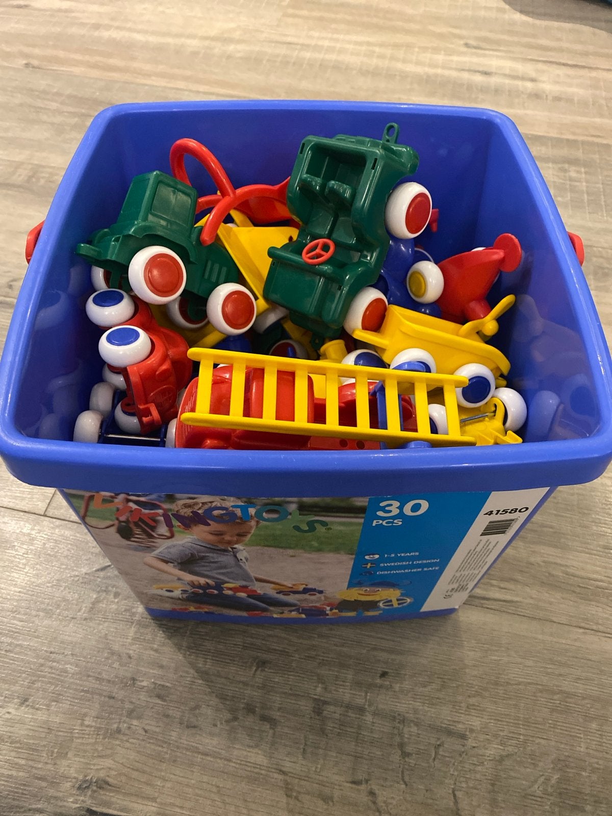 Prachtige en complete Viking Toys kinderspellen (30 stuks), Ophalen of Verzenden, Zo goed als nieuw, Overige typen, Met wieltjes