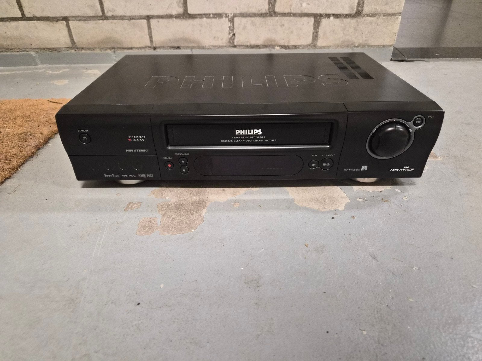 Philips VR860/02 videorecorder, Ophalen, Gebruikt, VHS-speler of -recorder