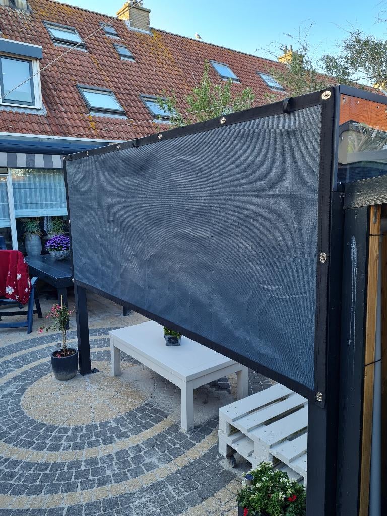 Winddoek Schaduwdoek op maat, Tuin en Terras, Overige materialen, Nieuw, Ophalen of Verzenden, 200 cm of meer