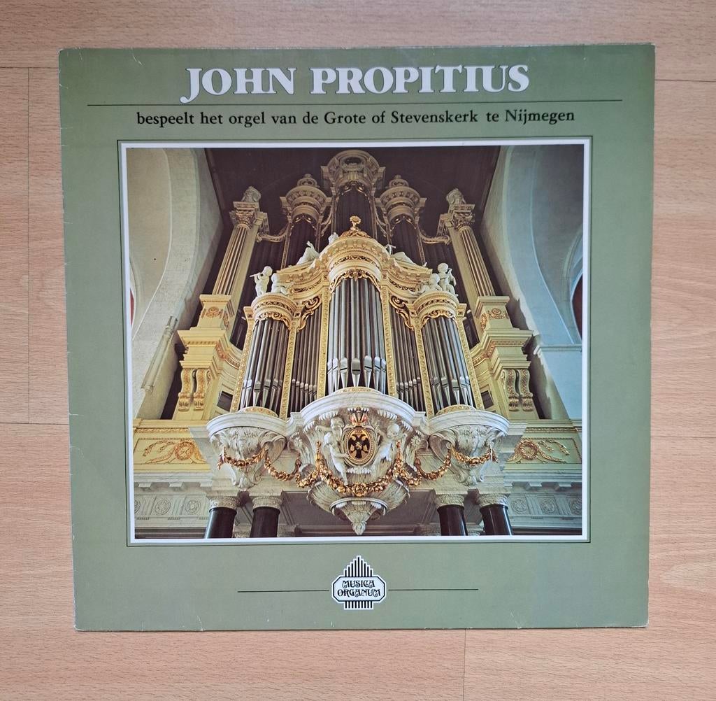 LP John Propitius bespeelt orgel te Nijmegen, Ophalen, Gebruikt, 12 inch