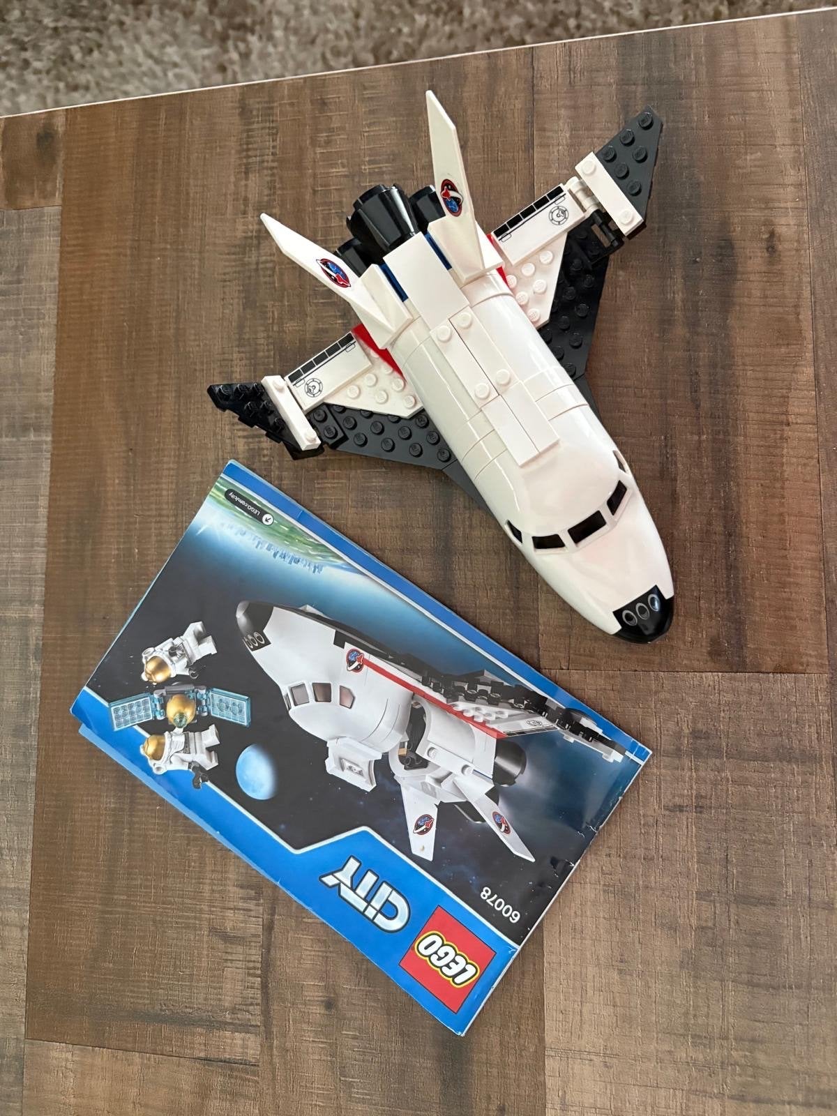 Lego City 60078 Ruimtevaartuig met instructieboekje, City, Lego, Ophalen of Verzenden, Zo goed als nieuw