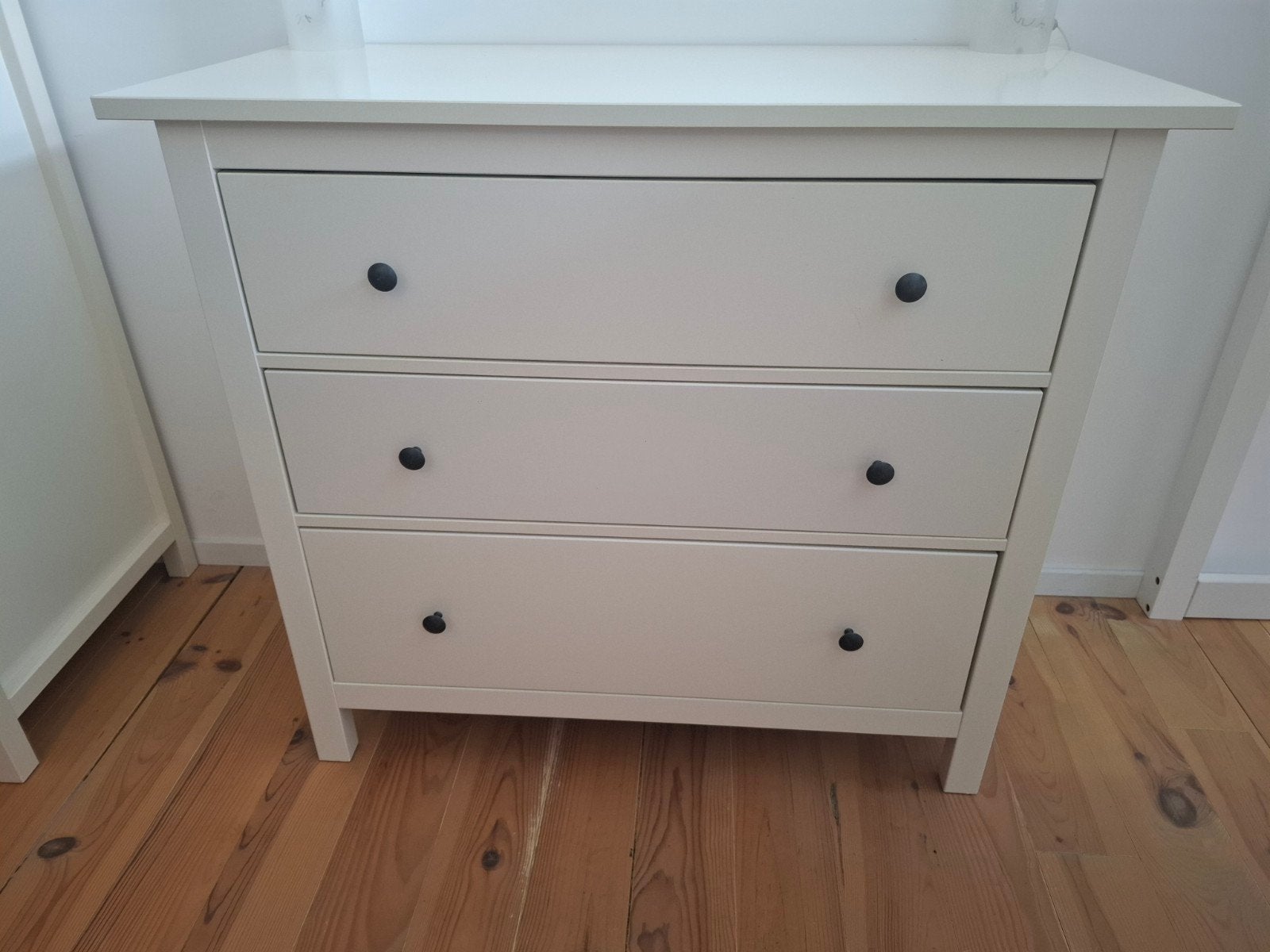 IKEA HEMNES ladekast wit, 3 laden, Huis en Inrichting, Kasten | Ladekasten, Gebruikt, 100 tot 150 cm, Ophalen of Verzenden, 3 of 4 laden