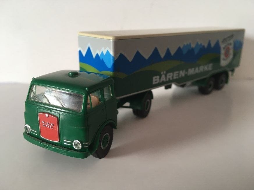 man 1:87 van Barenmarke, Ophalen of Verzenden, Zo goed als nieuw, Bus of Vrachtwagen, Overige merken