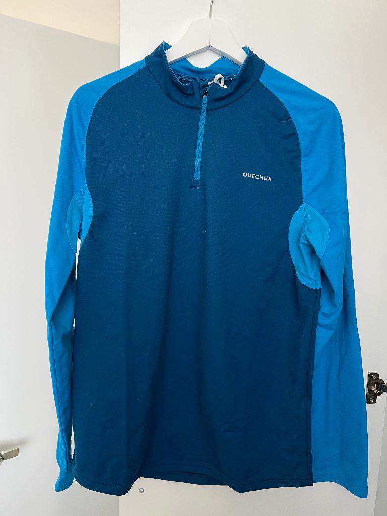 2 sportshirts, Ophalen, Blauw, Maat 42/44 (L), Fitness of Aerobics