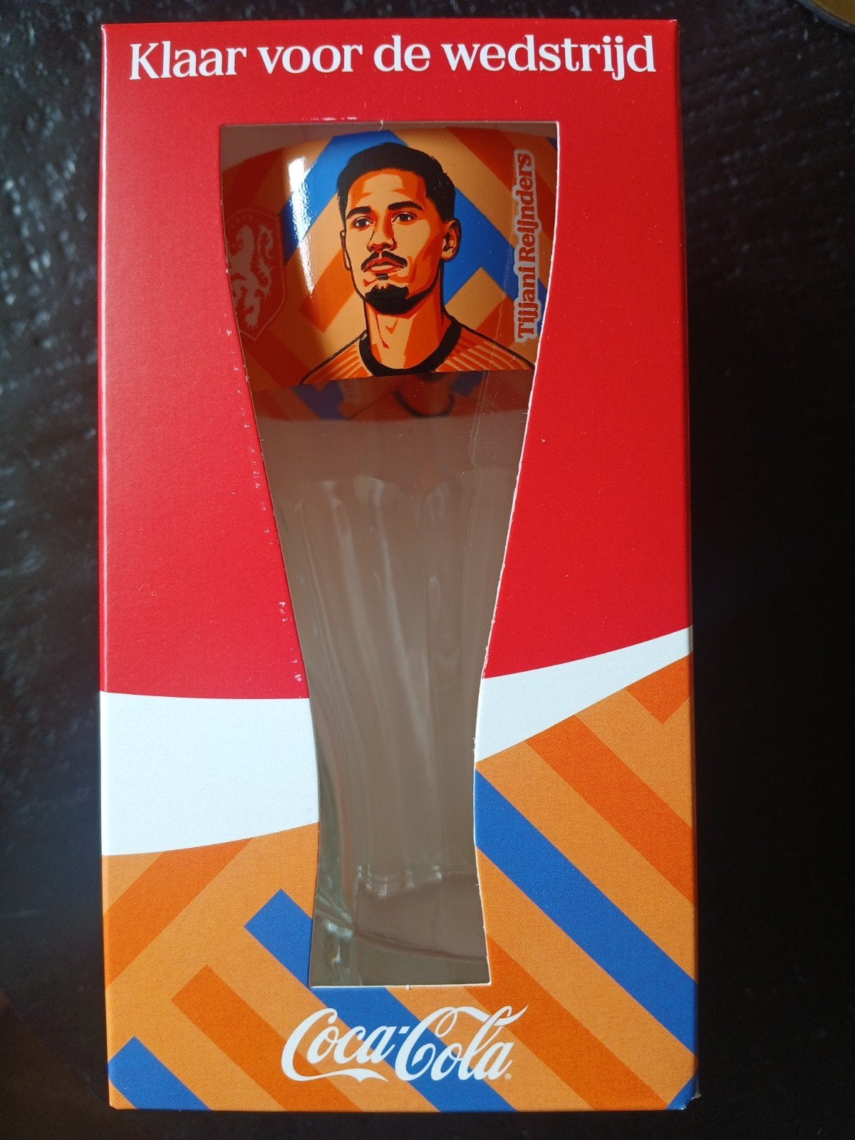 Coca Cola WK Glas Tijjani Reijnders - Nieuw in verpakking, Verzamelen, Ophalen of Verzenden, Nieuw, Overige typen