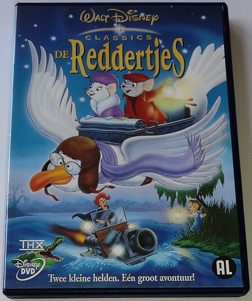 Dvd *** REDDERTJES *** Walt Disney Classics, Bonusmateriaal, Animatie, Nederlands, Ophalen of Verzenden