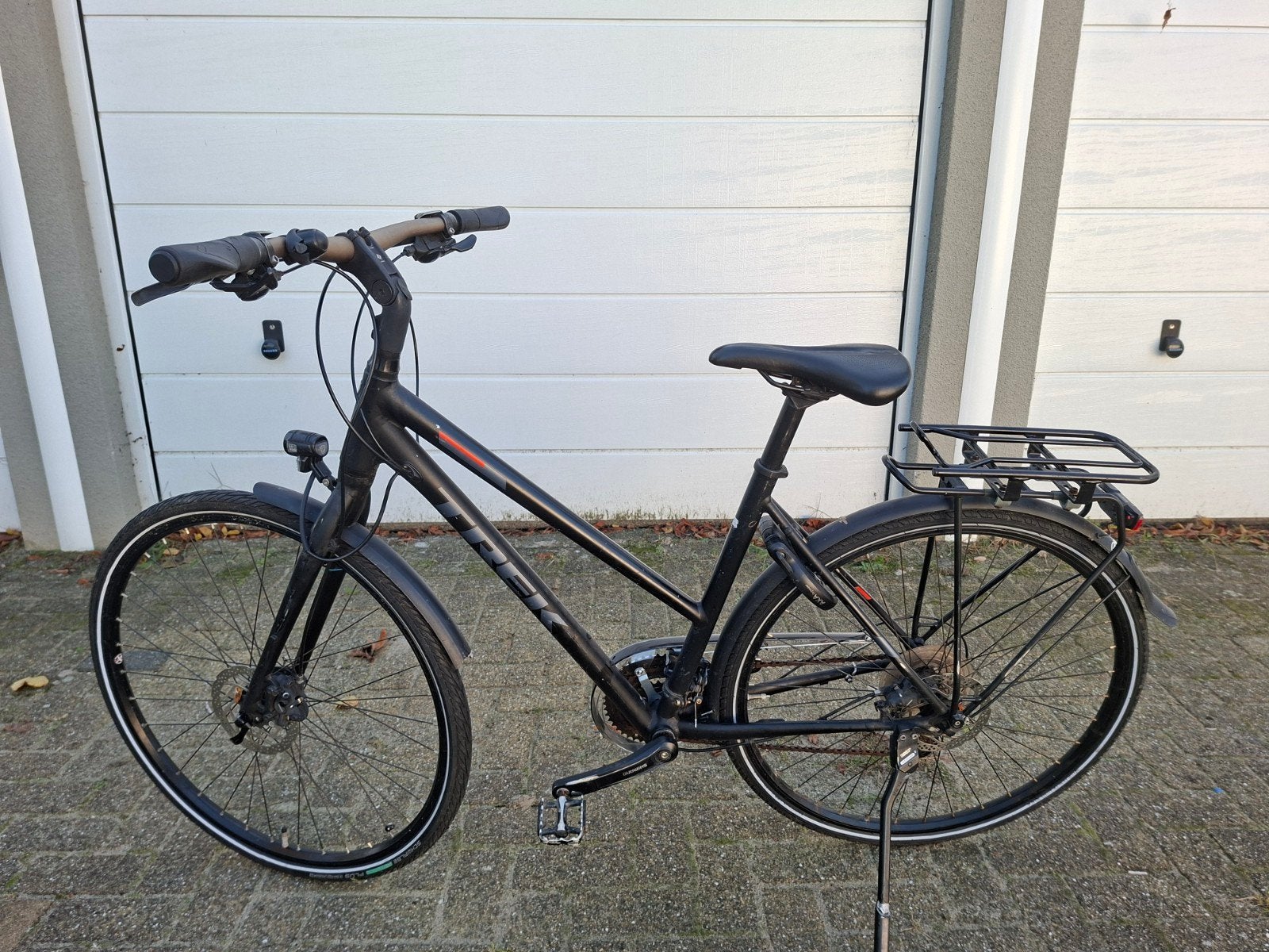 Trek FX 500 Damesfiets - Zo goed als nieuw, Versnellingen, Zo goed als nieuw, 50 tot 53 cm, Schijfrem