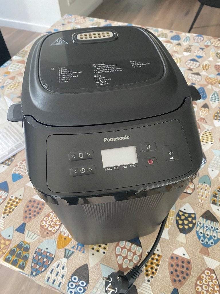 Panasonic Mini Broodbakmachine SD-PN100KXE, Met timer, Ophalen of Verzenden, Minder dan 400 gram deeg, Gebruikt