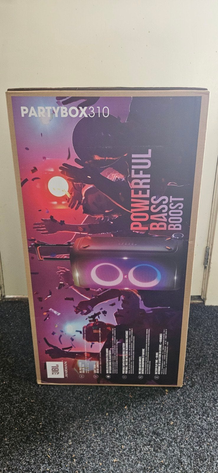 JBL Partybox 310 - Nieuw uit doos!, Ophalen, JBL, Overige typen, Nieuw