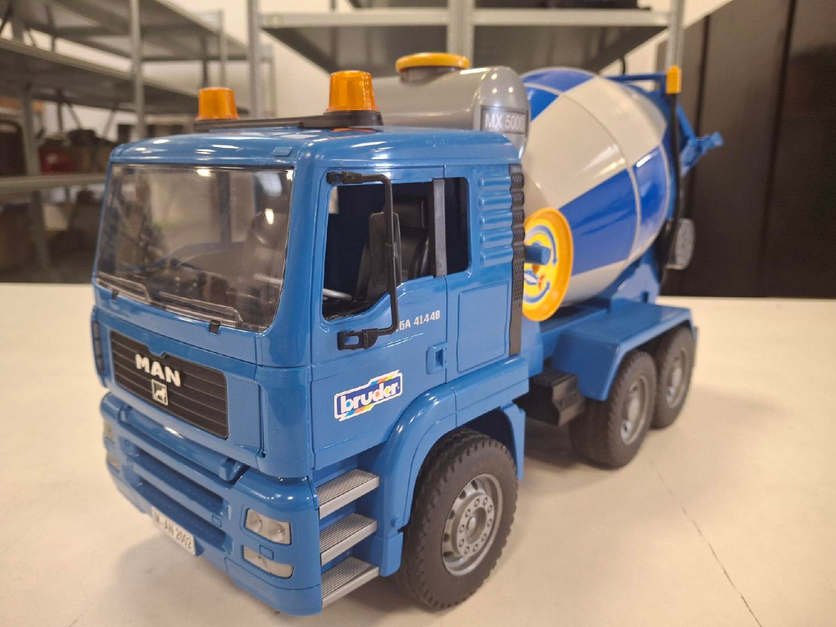Bruder MAN TGA betonmixer, Ophalen of Verzenden, Zo goed als nieuw