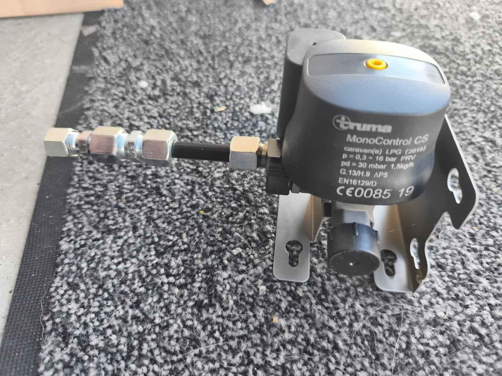 truma monocontrol CS, Ophalen