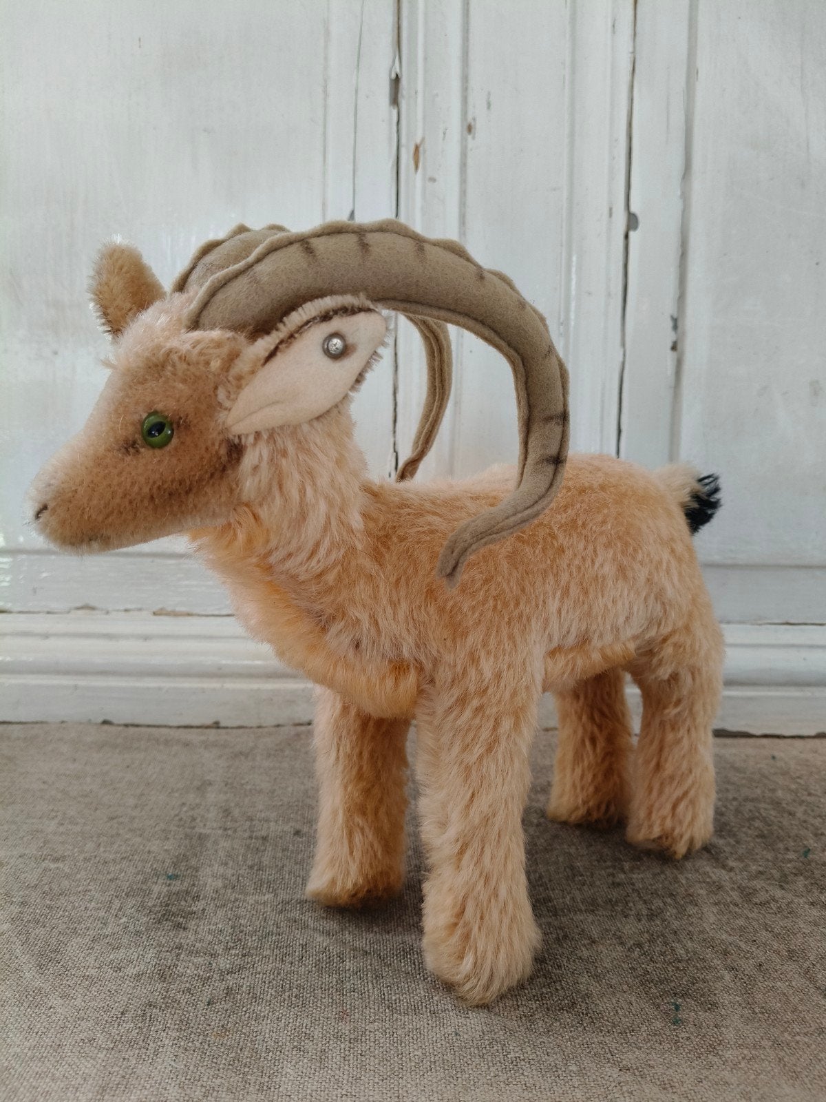 oude Steiff steenbok, Ophalen of Verzenden