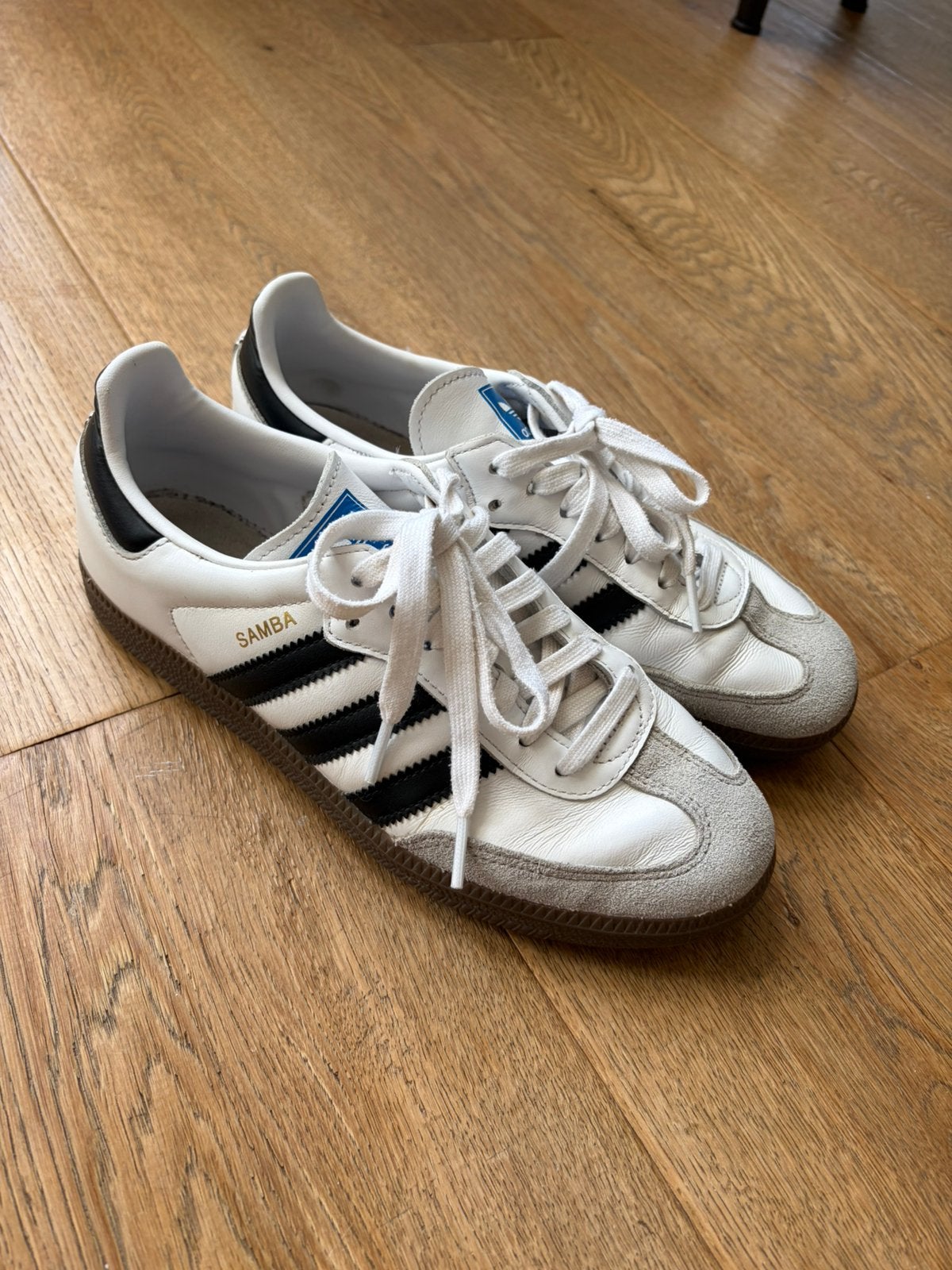 Adidas Samba 40 dames, Wit, Ophalen of Verzenden, Sneakers of Gympen, Gedragen