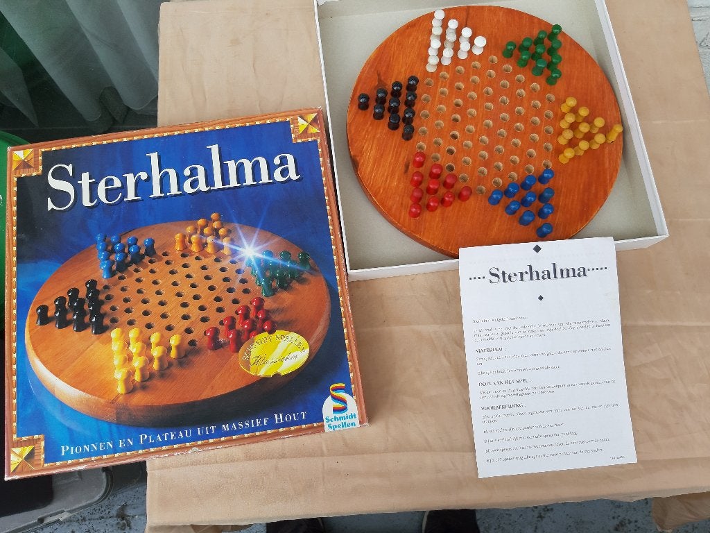 Tactic Bordspel Sterhalma van Schimdt, Ophalen, Gebruikt, Schimdt, Een of twee spelers