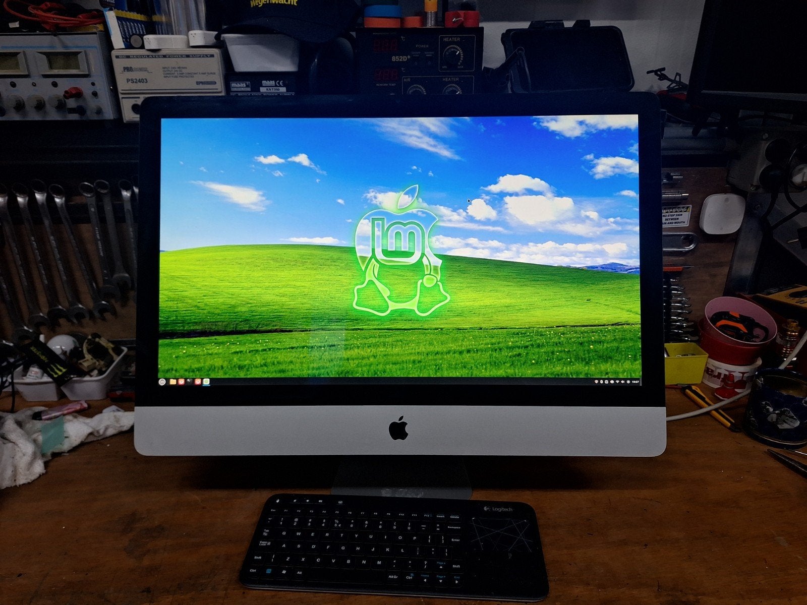 Apple iMac 27 inch i3 1TB met Linux Mint, Computers en Software, Apple Desktops, Ophalen, Gebruikt, 2 tot 3 Ghz, IMac