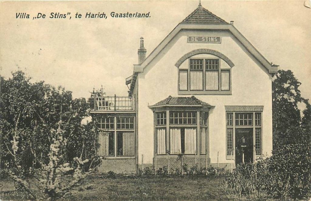 388-294-011 Harich Villa de Stins, Verzenden, Voor 1920, Friesland