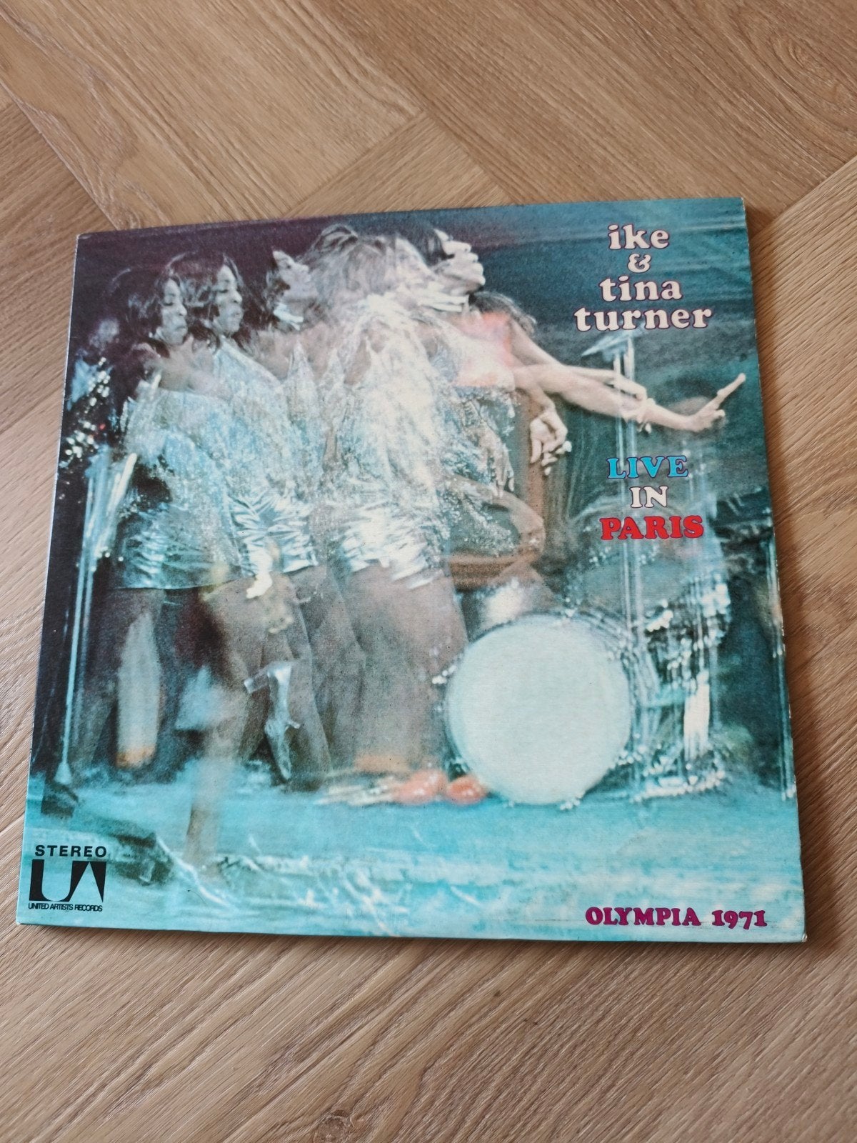 Ike & Tina Turner - Live In Paris (Olympia 1971) Dubbel-LP, Gebruikt, Overige genres, Ophalen of Verzenden, 12 inch