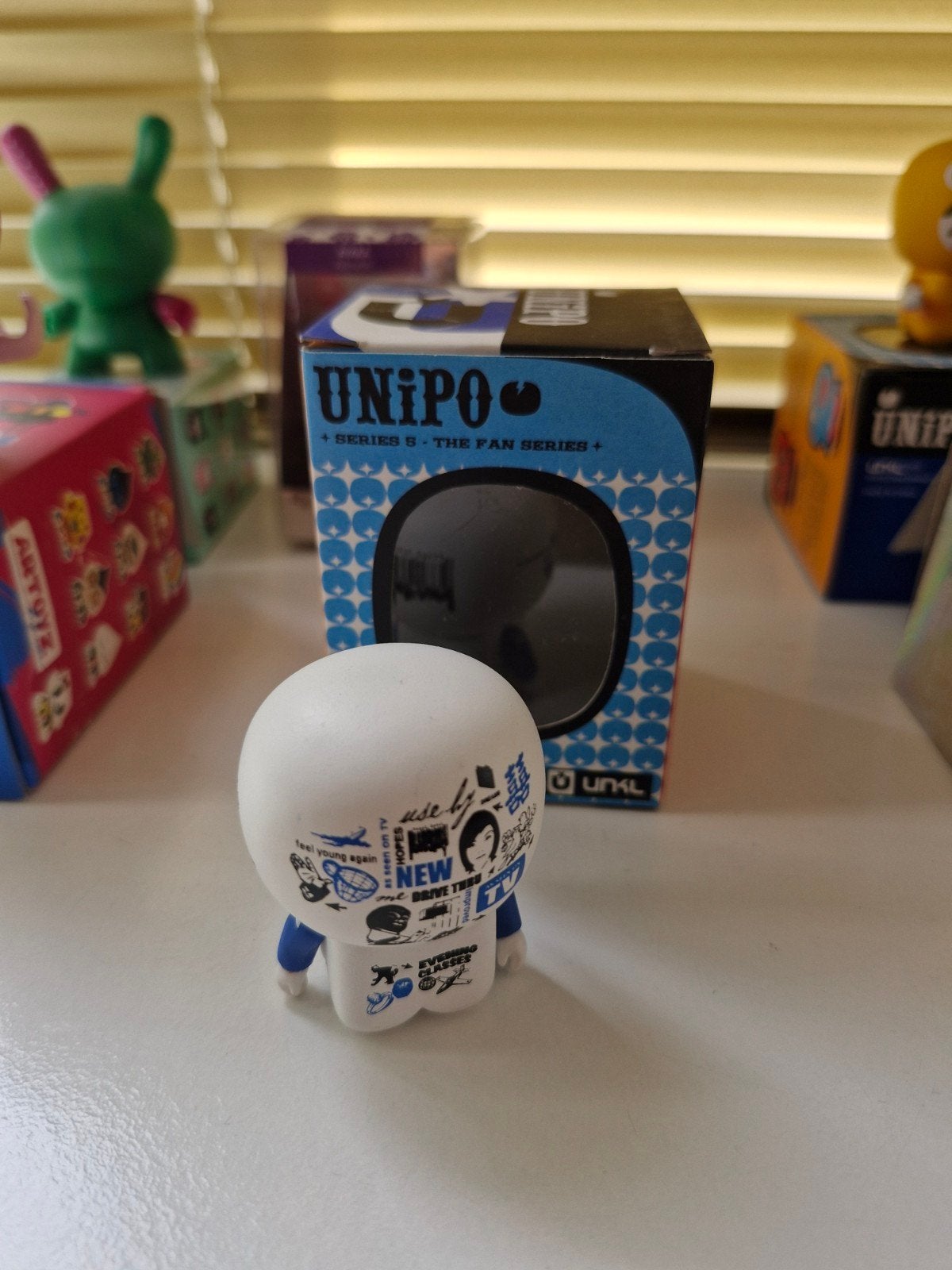 UNiPO The Fan Series 6 Designer Toy - Nieuw in doos, Ophalen of Verzenden, Zo goed als nieuw