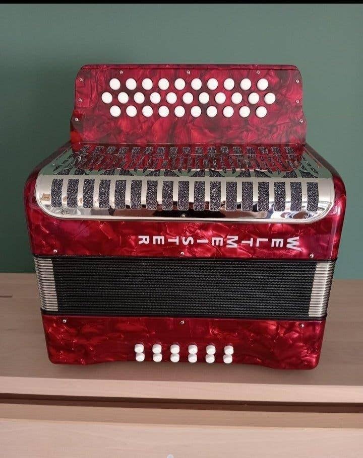 Weltmeister ADG stemming trekharmonika 348287, Ophalen of Verzenden, Nieuw, 32-bas, Weltmeister