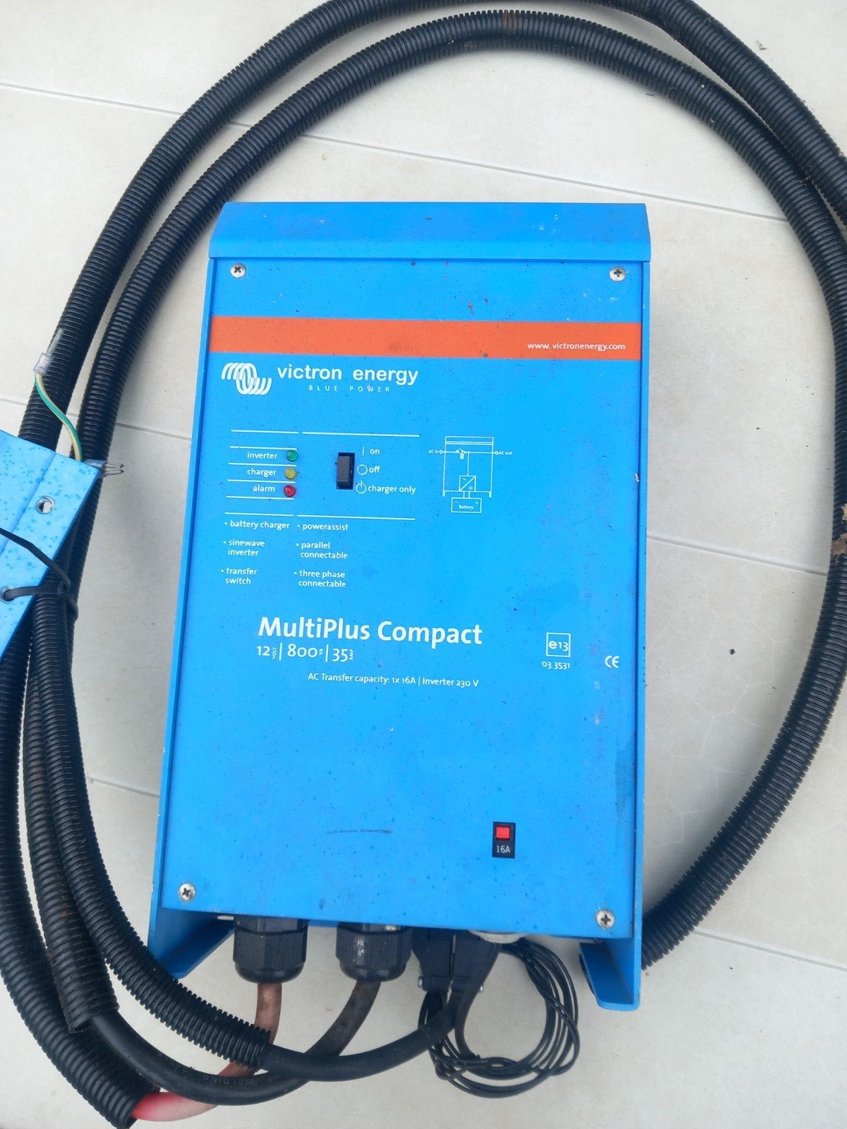 Victron Energy MultiPlus Compact 12/800/35 Omvormer/Lader, Ophalen