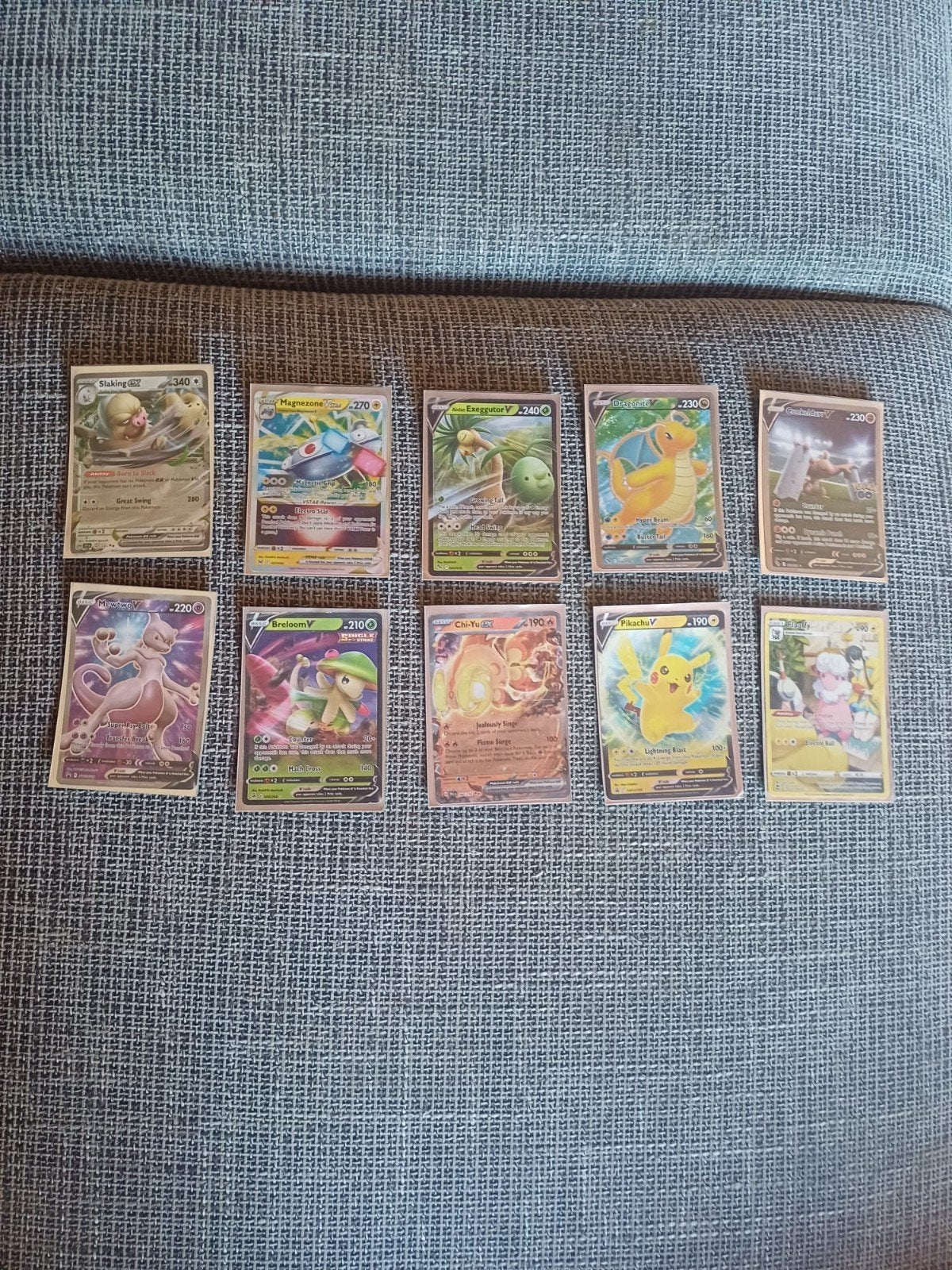 Pokémon kaarten en Mewtwo sleeves, Ophalen, Gebruikt, Meerdere kaarten