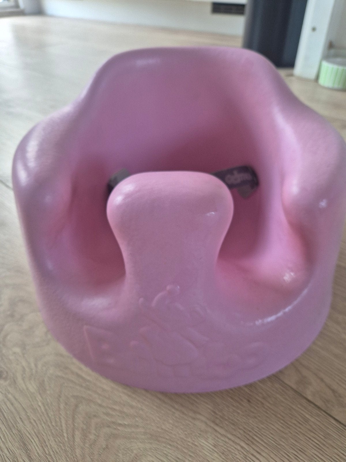 Roze Bumbo vloerstoeltje voor baby's, Ophalen of Verzenden, Gebruikt, Overige typen