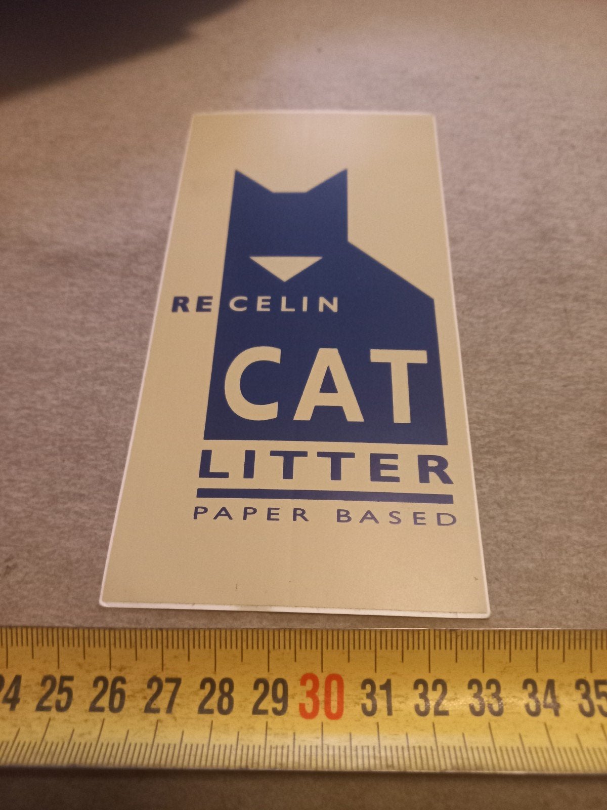 recelin cat litter, Ophalen of Verzenden, Zo goed als nieuw