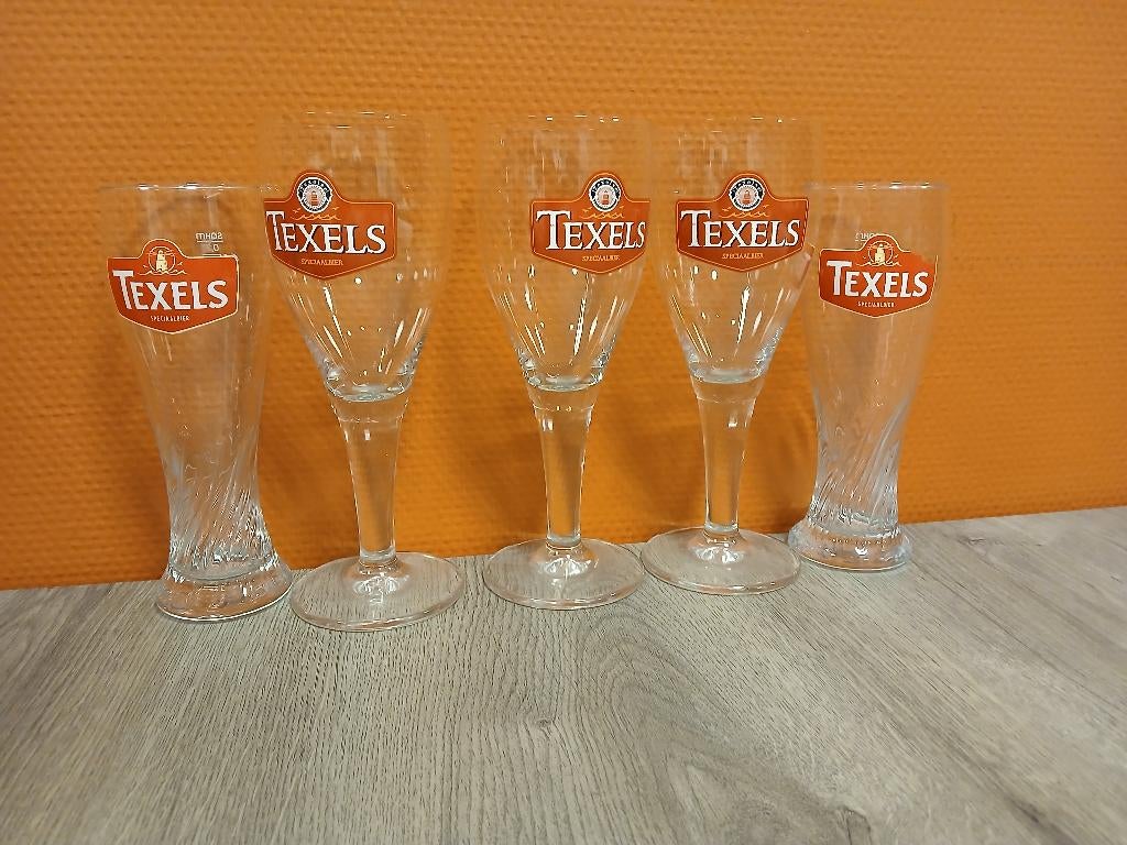 texels, Ophalen of Verzenden, Gebruikt, Glas of Glazen, Overige merken