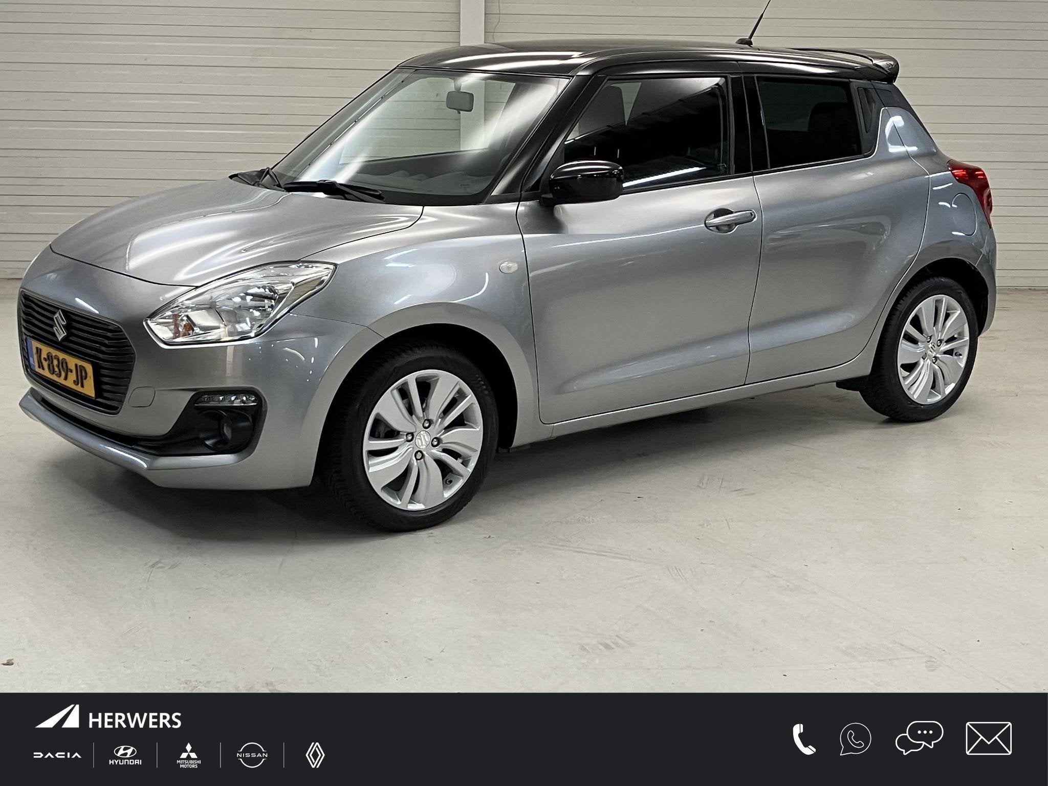 Suzuki Swift 1.2 Select Smart Hybrid / Fabrieksgarantie t/m, Auto's, Voorwielaandrijving, Stof, Gebruikt, 4 cilinders