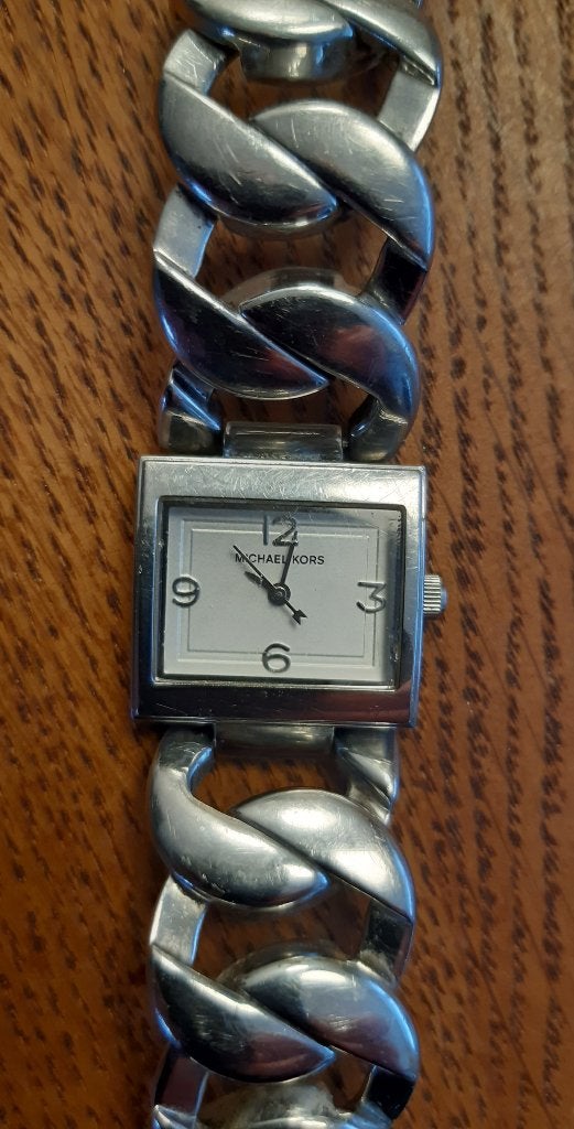 Dames horloge Michael Kors, Sieraden, Tassen en Uiterlijk, Horloges | Dames, Overige merken, Staal, Gebruikt, Staal
