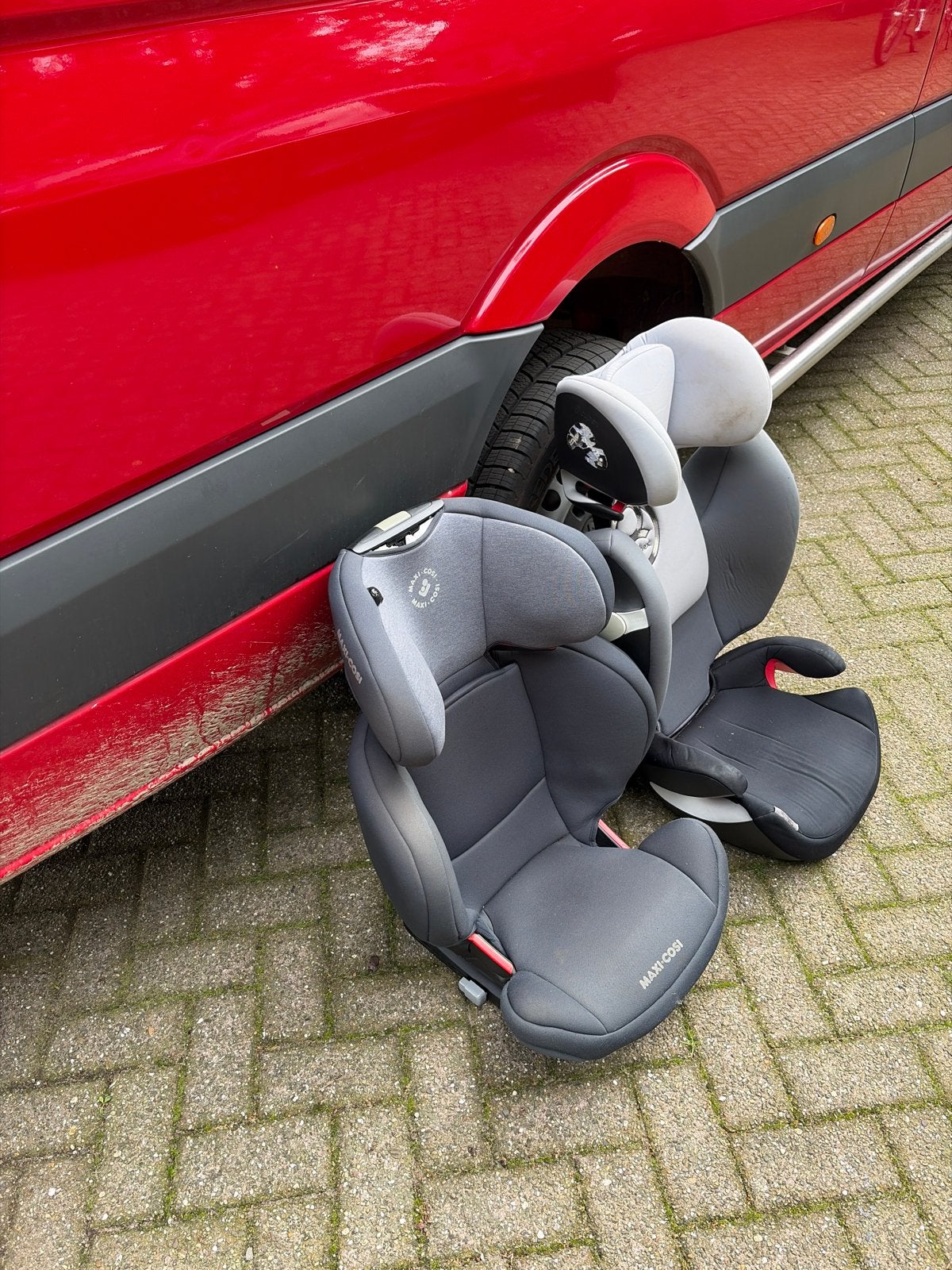 Gebruikte Maxi-Cosi en Cybex autostoeltjes (2 stuks), 15 t/m 36 kg, Ophalen of Verzenden, Afneembare rugleuning, Maxi-Cosi
