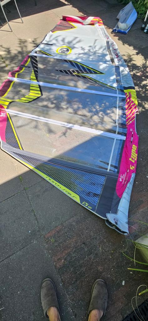 Complete Windsurf Zeil Set - Zeil, Giek, Mast, Verlenger, Watersport en Boten, Windsurfen, Ophalen, North Sails, Complete set