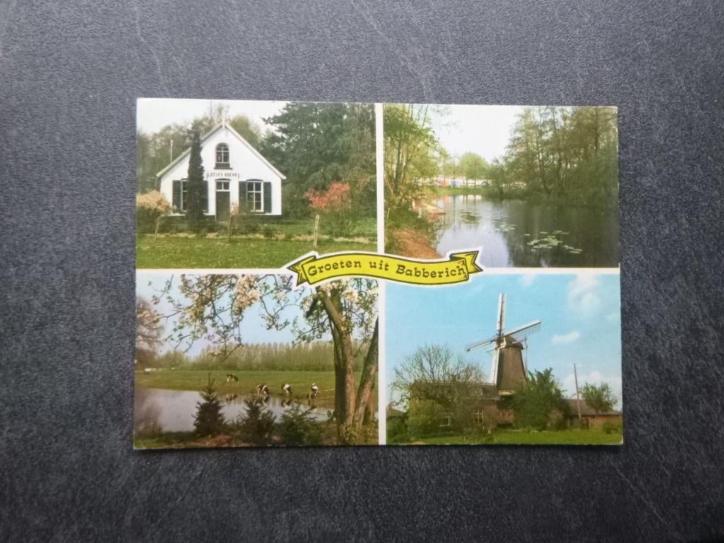 Babberich, molen/ Lotjes hoeve 1977, Verzenden, 1960 tot 1980, Gelopen, Noord-Brabant